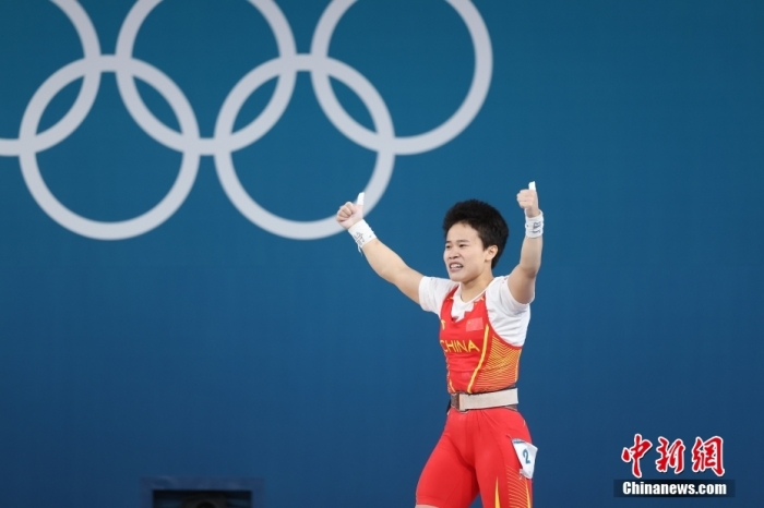 中国举重双星卫冕 花样游泳首夺奥运金牌 中国女