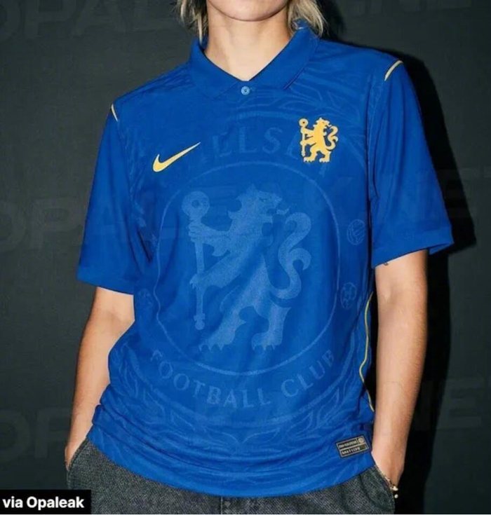 切尔西26-27赛季主场球衣首次引入黄色队徽设计曝